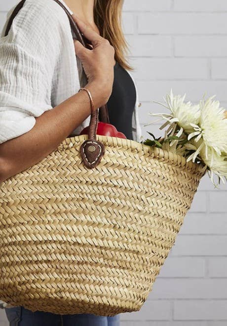 DarKech - Wholesale Tote Bag - Women's - Handwoven Market Tote – Eco-Friendly Straw Bag4