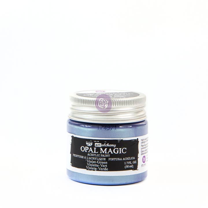 Art Philosophy - Wholesale Acrylic Paint - Art Alchemy Opal Magic Acrylic Paint Violet Green