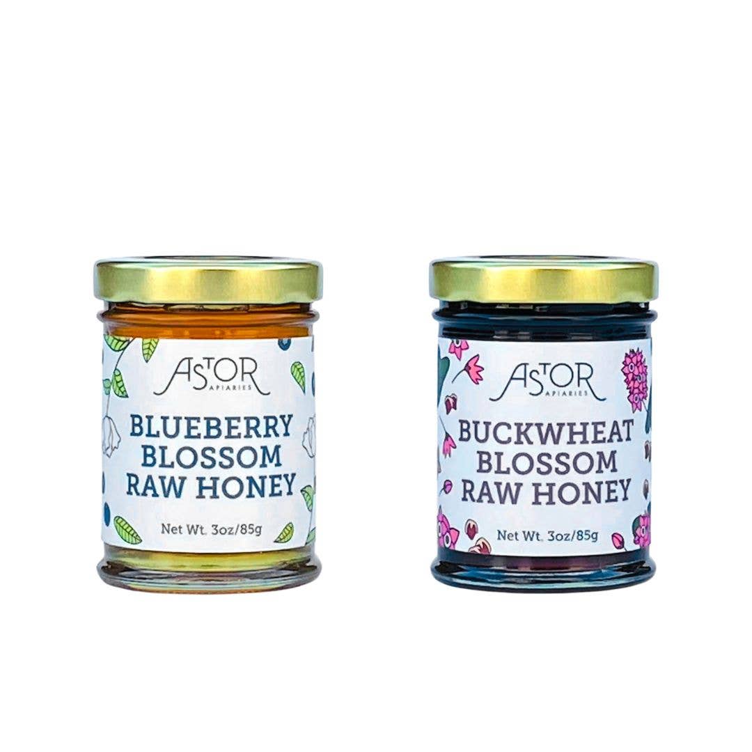Astor Apiaries - Wholesale Honey - 2-Varietal Raw Honey Case13