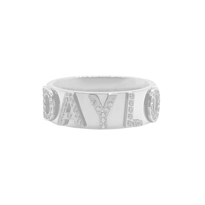 Signature Diamond Ring - Silver for wholesale by DAYLO