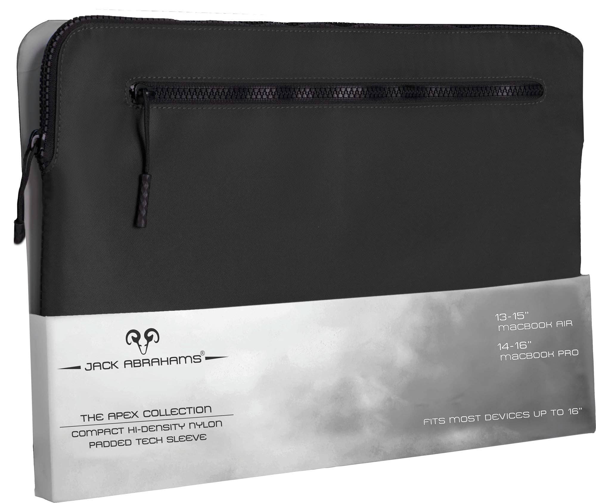 Magid – wholesale Fodral för bärbar dator och surfplatta - Unisex – Jack Abrahams The Apex Nylon Skyddande Vadderat Laptopfodral 3L2