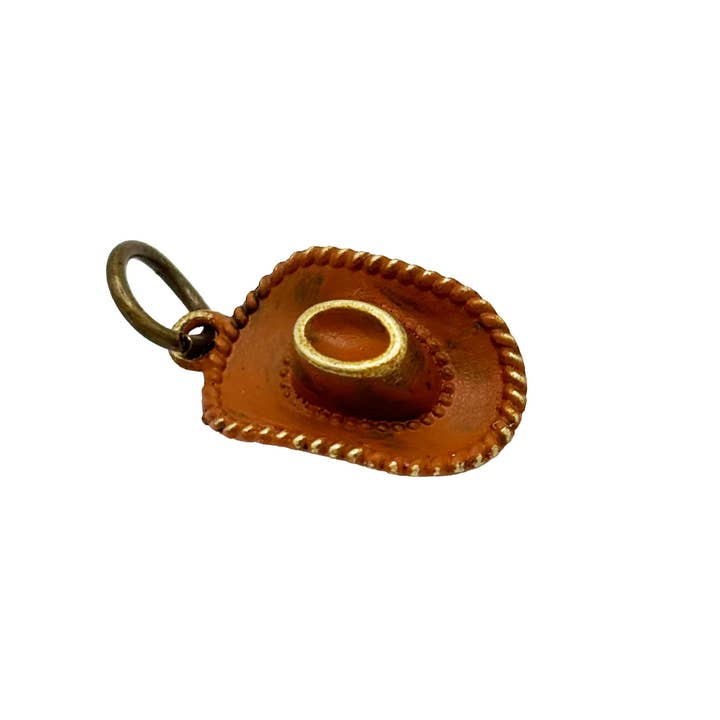Cowboy Hat Charm Bracelet, Necklace, or Charm Only for wholesale by Gleeful Peacock