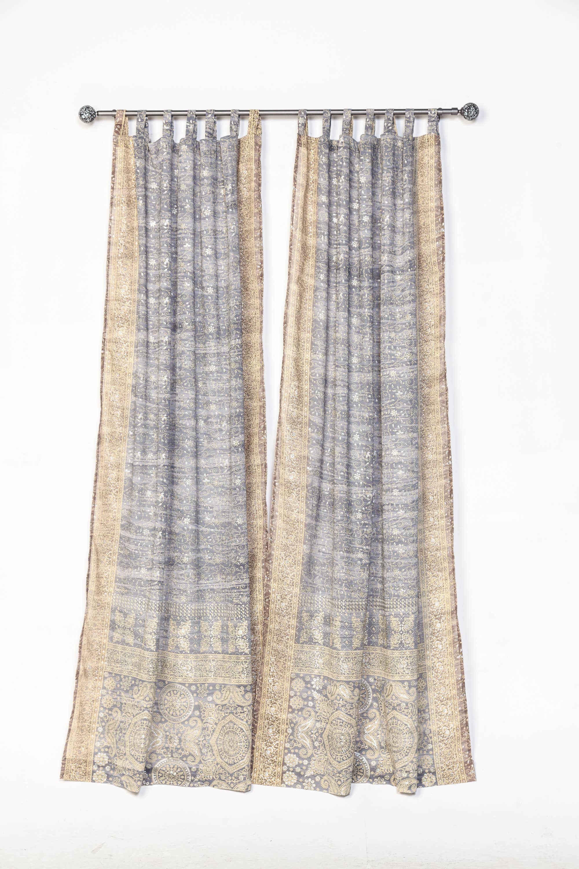 Colors By Padmini - Wholesale Curtain - Boho Home Collection Light-filtering Sari Curtains9