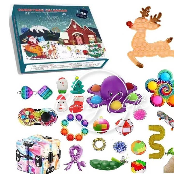 Christmas Toy Advent Calendar RTS and other Purchase Wholesale fidget toy advent calendar. Free Returns & Net 60 Terms on Faire trending on Faire.