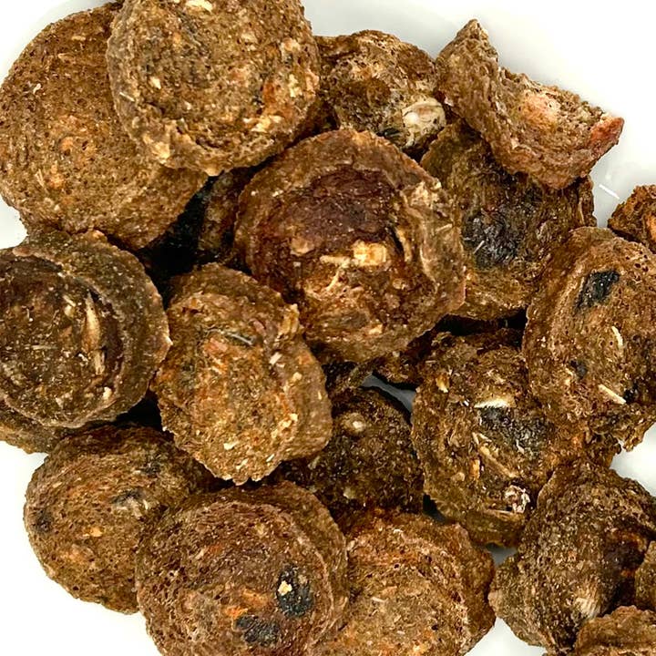 BARKIN - Vendita all'ingrosso Snack - Cani - CHIPS DI PATATE DOLCI PER CANI CON SALMONE