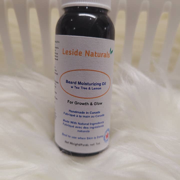 Beard Moisturizing Oil 2oz for wholesale by Leside Naturals