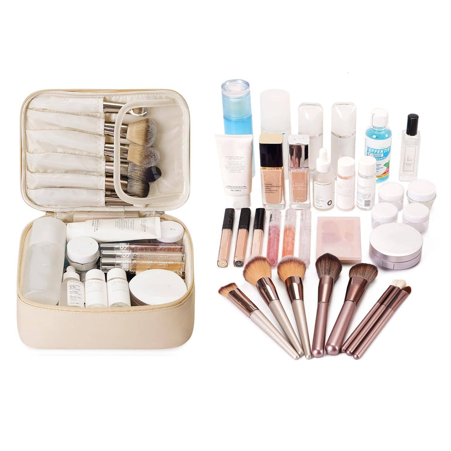 wandf - Vente Trousses de maquillage/cosmétique - Trousse à cosmétiques Narwey NW5122, trousse de maquillage de voyage29