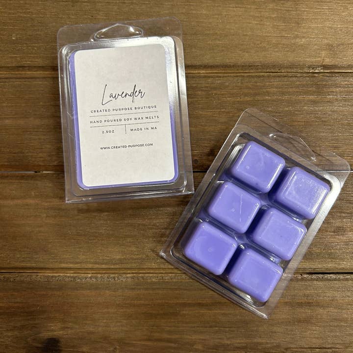 Lavender - Soy Wax Melt - 2.5oz for wholesale by Created Purpose Boutique