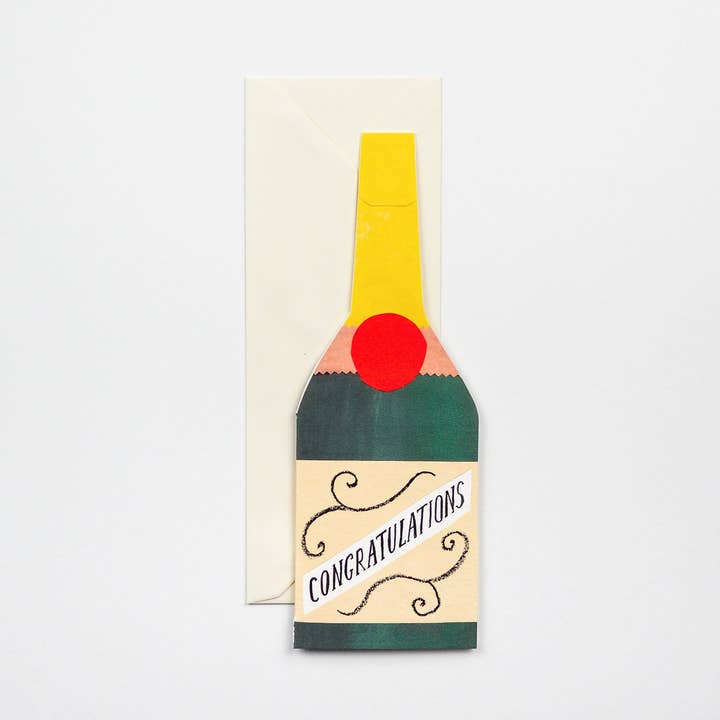 Hadley - Wholesale Congratulations Card - Champagne