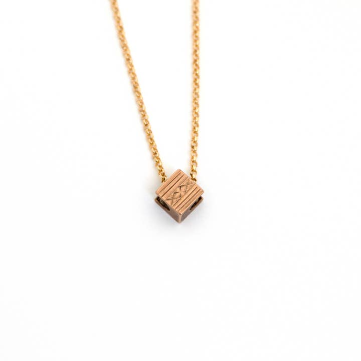 Colar de Slide Victorian 10k por atacado de Lily Henry Jewelry