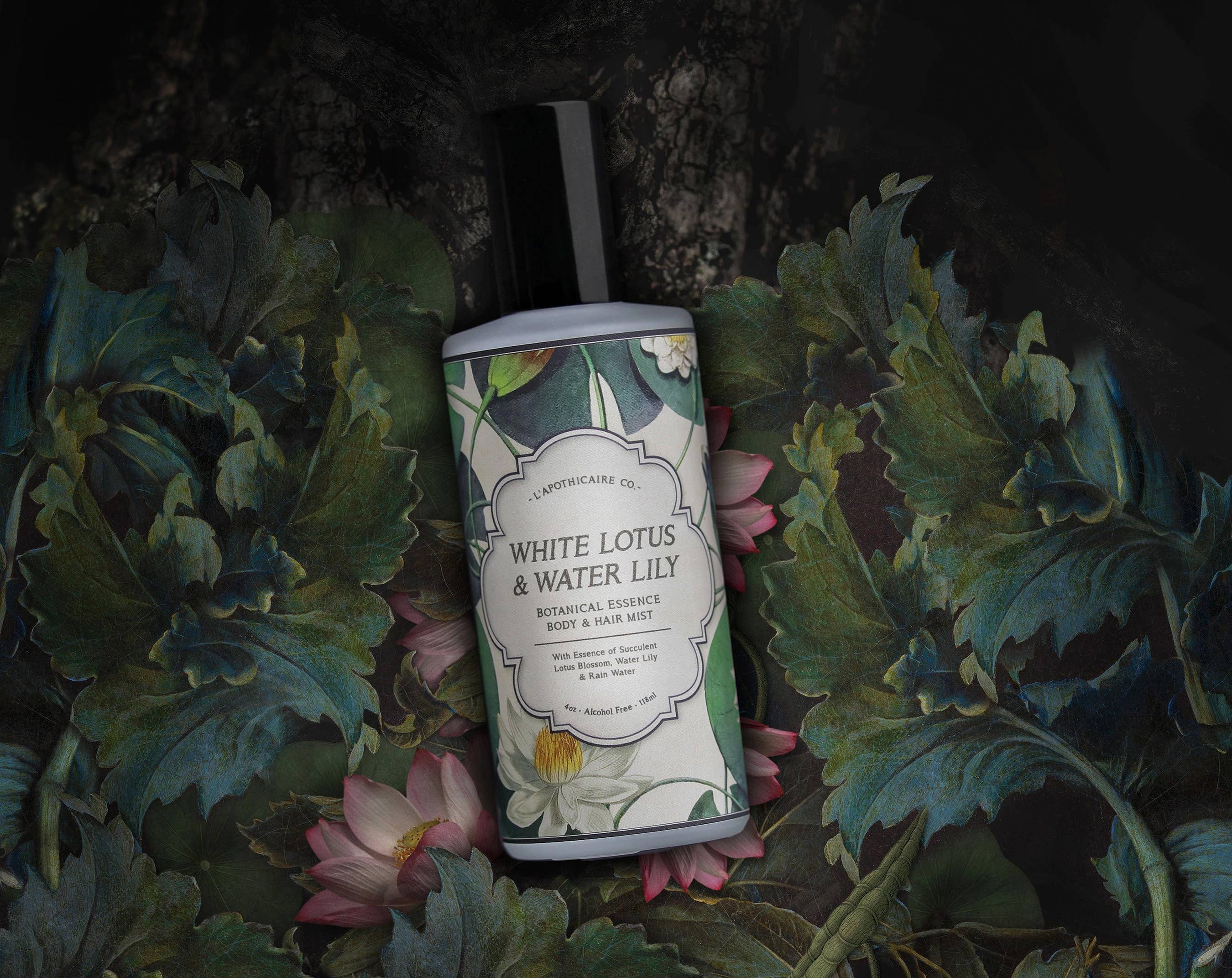 L'apothicaire Co. - Wholesale Face en body mist/water - BOTANICA | Witte Lotus+ Waterlelie | Haar- en lichaamsmist