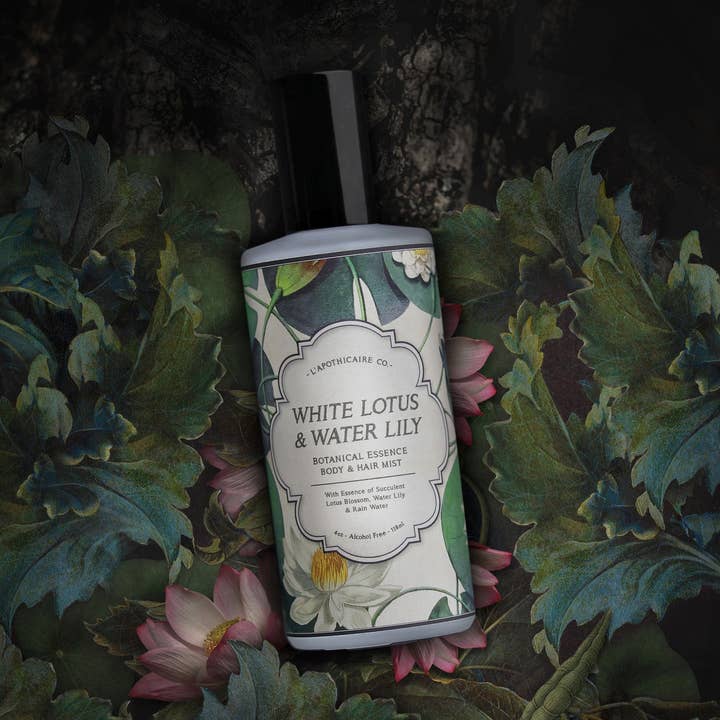 L'apothicaire Co. - Wholesale Face en body mist/water - BOTANICA | Witte Lotus+ Waterlelie | Haar- en lichaamsmist0