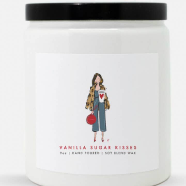 Valentine's Day Candles for wholesale by Jennifer Vallez