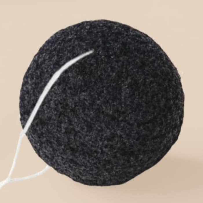 Charcoal Konjac Face Sponge for wholesale by Irawo Beauty