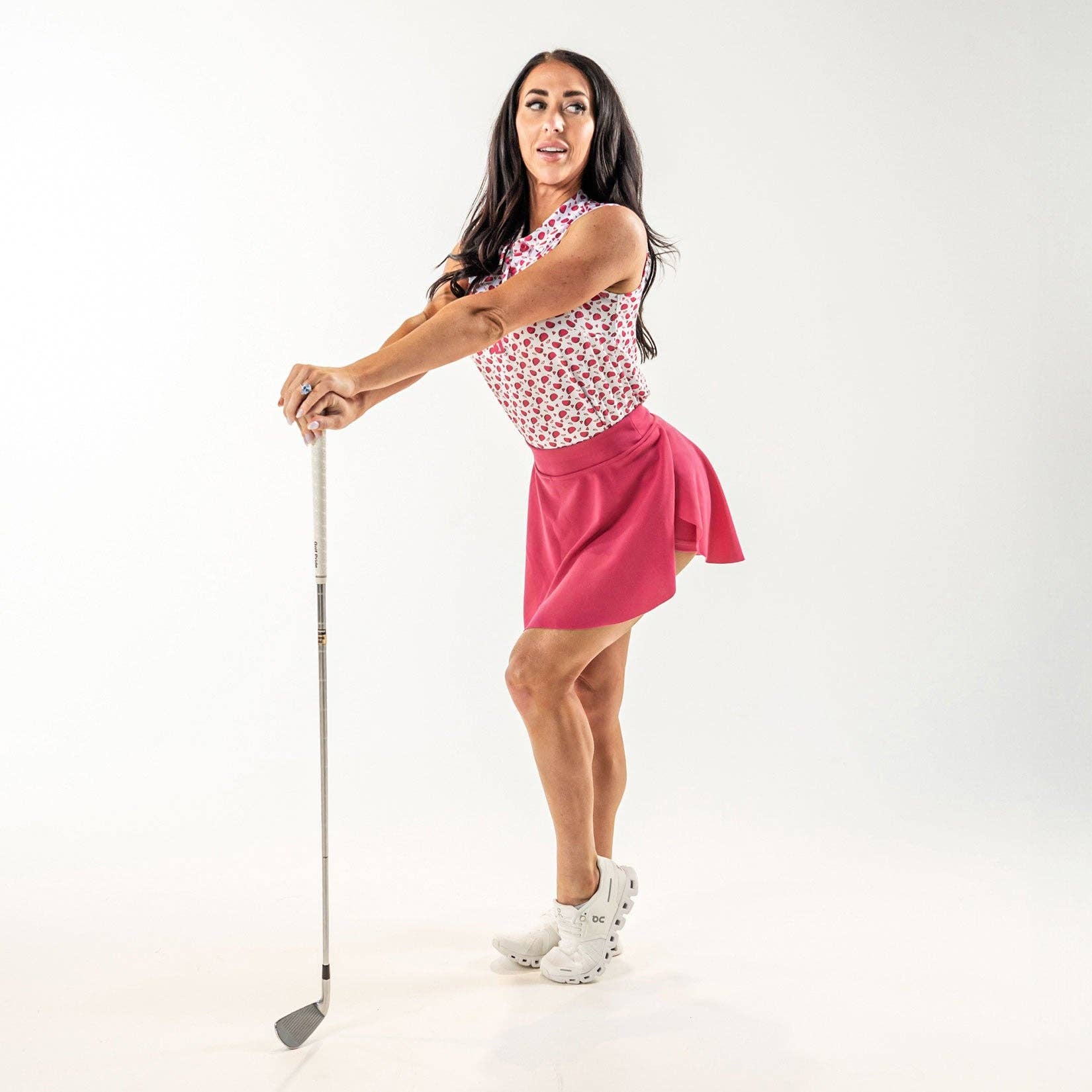 Bogey Bros Golf Co - Wholesale Polo - Women's - Pink Taco - Women's Polo2