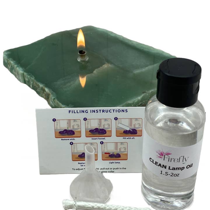 Roccia Roba - Wholesale Novelty Candle - ROCK CANDLE KIT - green quartz2