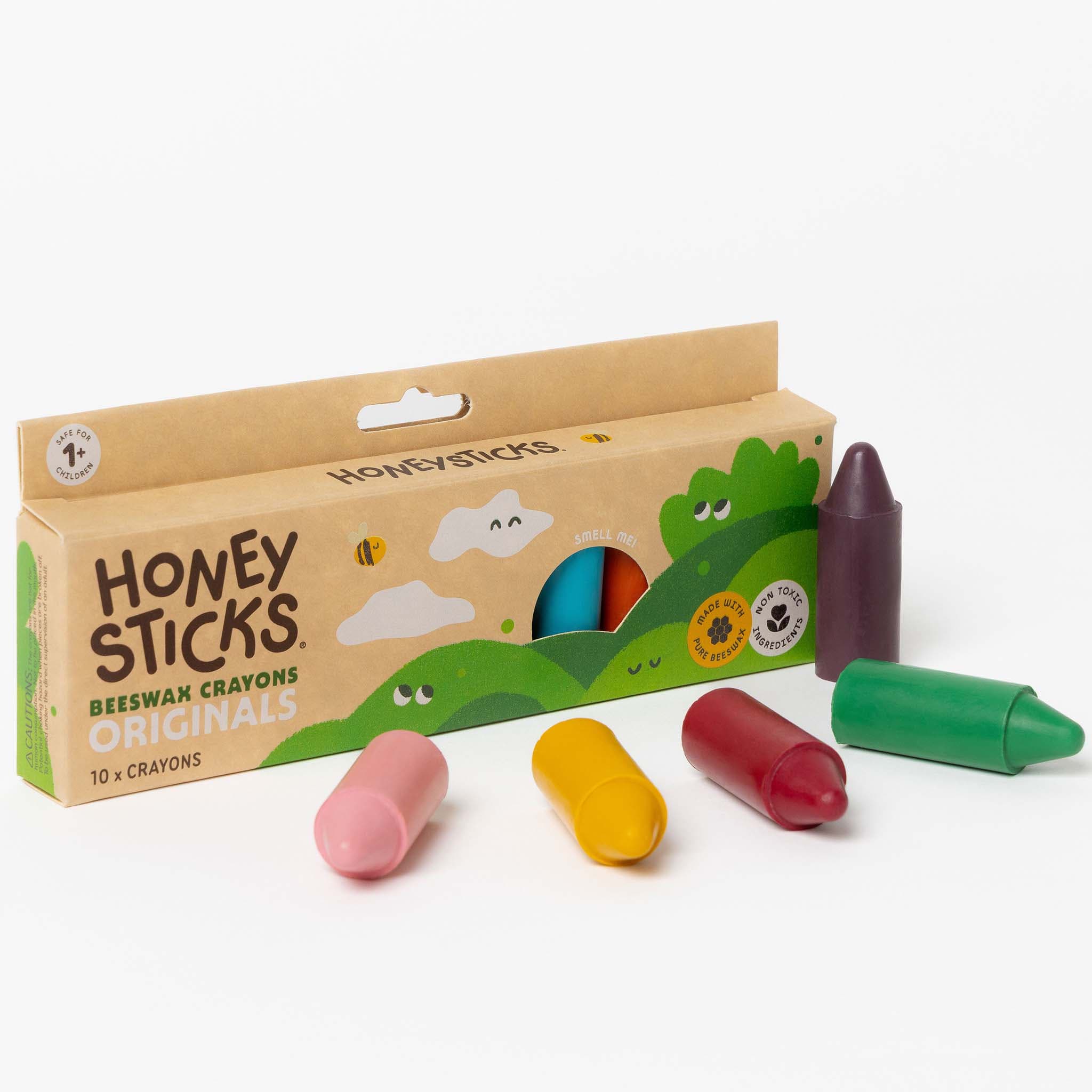 Honeysticks - Wholesale Crayons - Kids & Baby - Honeysticks Beeswax Crayons Originals 10pk4