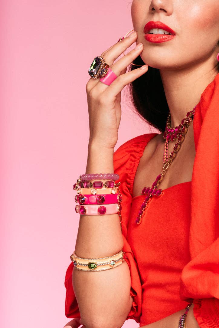 TOVA – wholesale Cocktail/statement ring – Jacci Ring in Enamel19