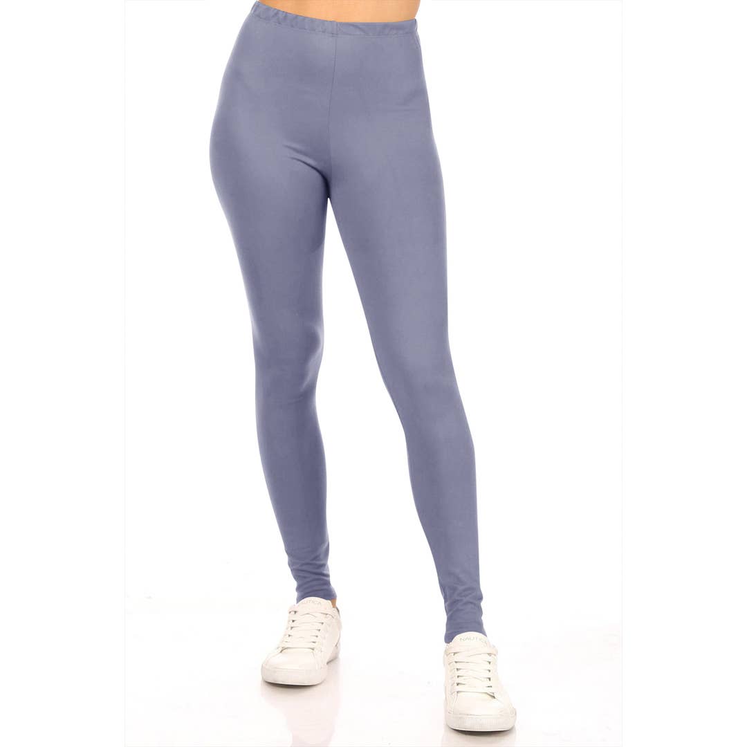 MOA COLLECTION - Wholesale Athletic/Lounge Leggings - Women's - Solid Stretch Workout Leggings Pants13