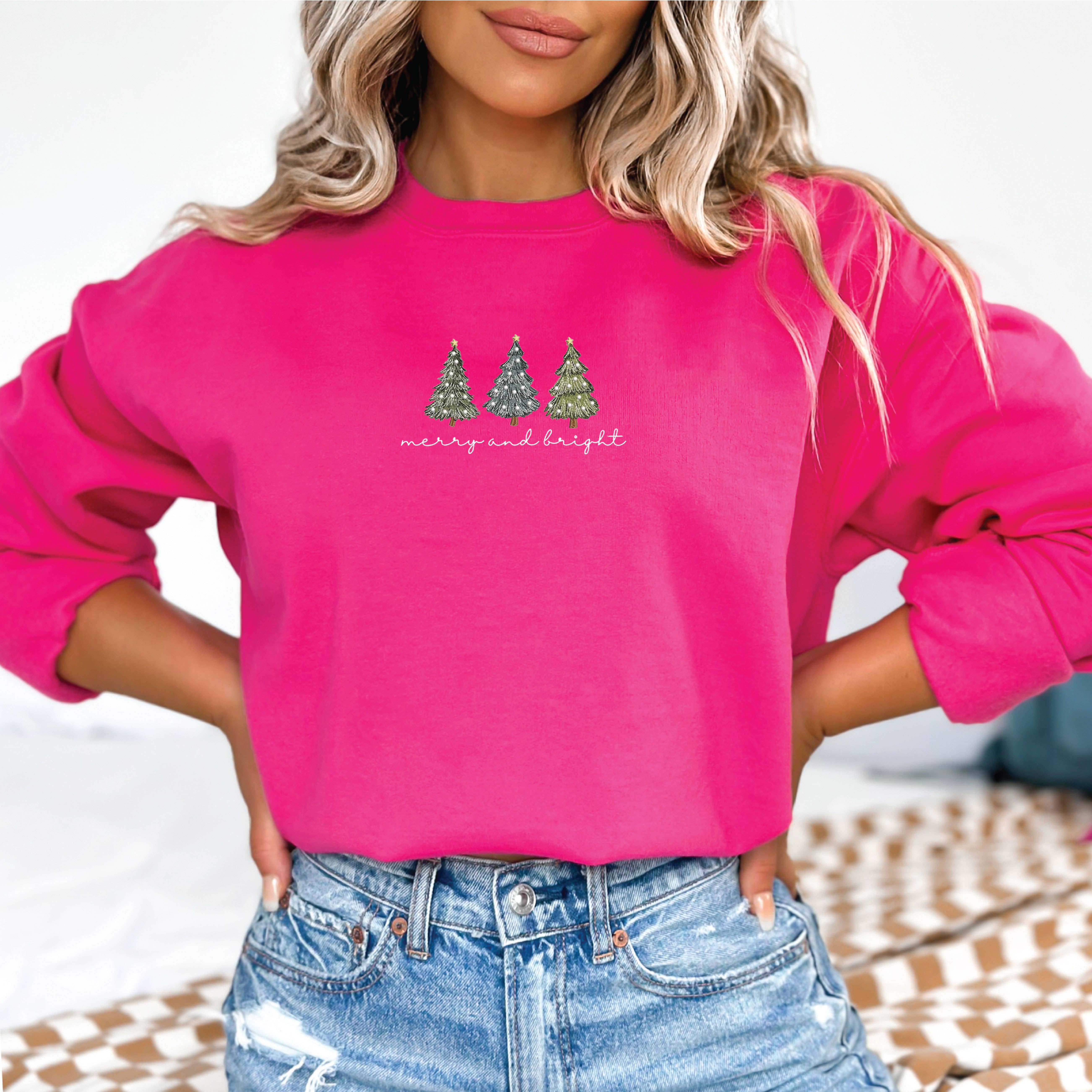 P E T I T R U E – Sweatshirt - Mulher por atacado – Camisola Bordada de Natal com Camisola de Natal 8