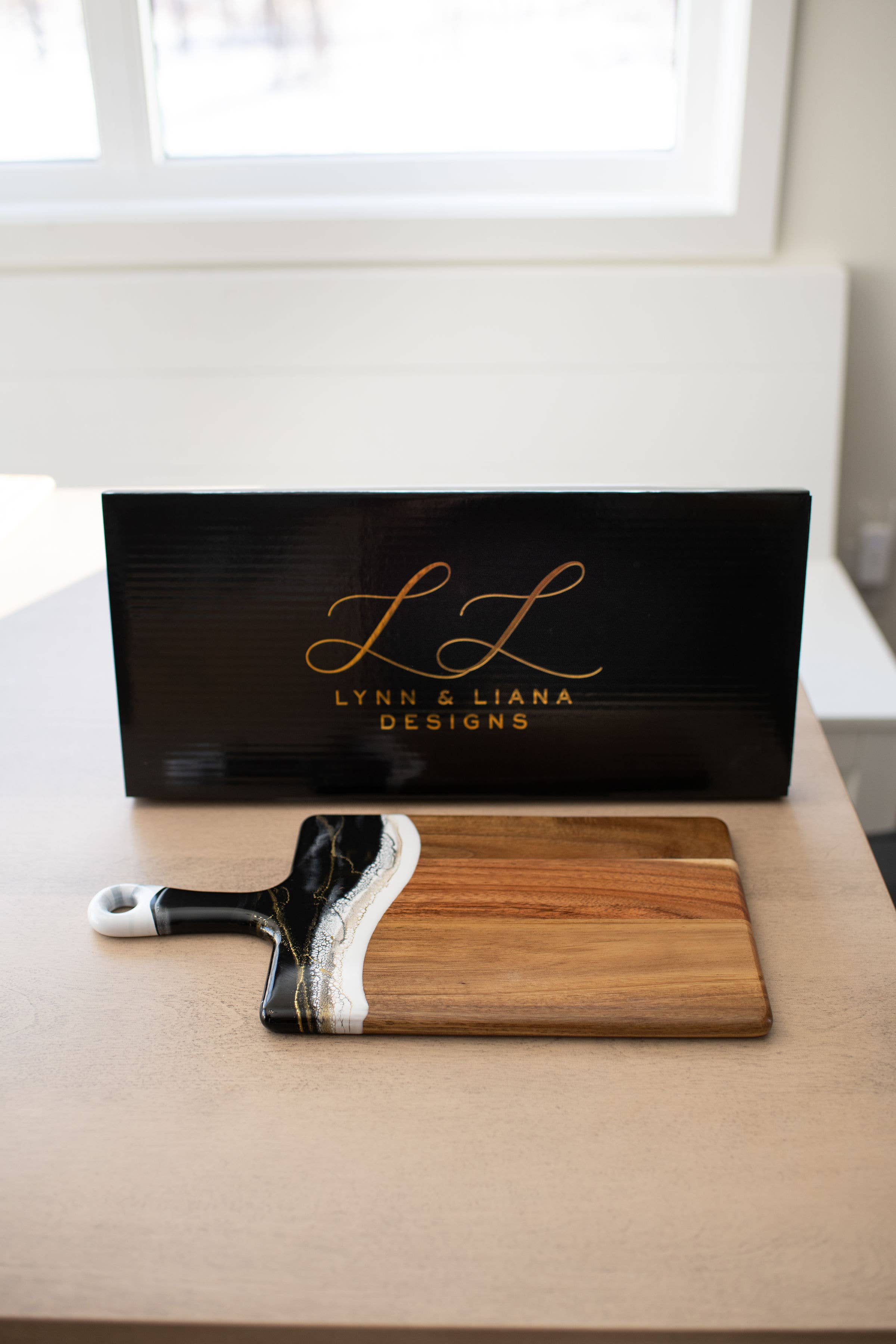 Lynn & Liana Designs - Wholesale Cheese Board - Charcuterie Board - Medium 8" x 16" NO TARIFFS!55