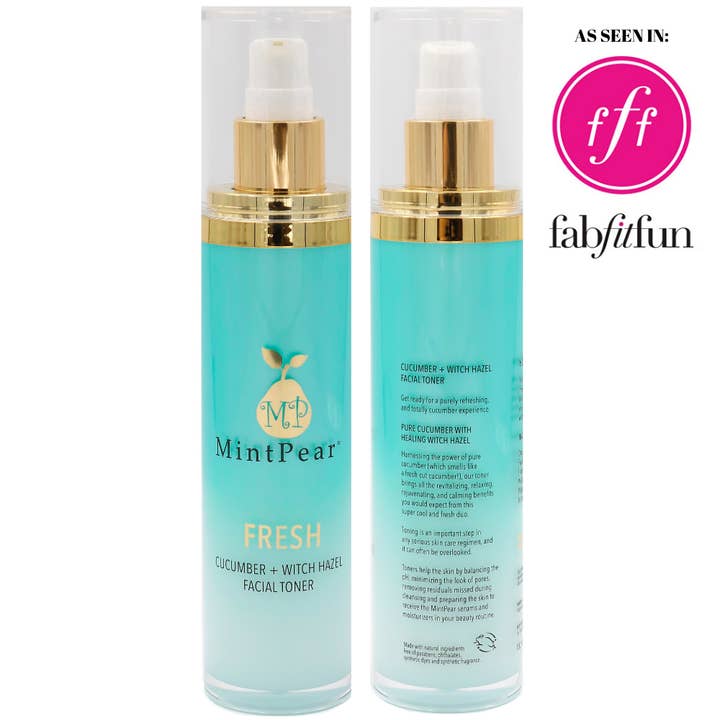 Fresh Cucumber and Witch Hazel Facial Toner for wholesale by MintPear