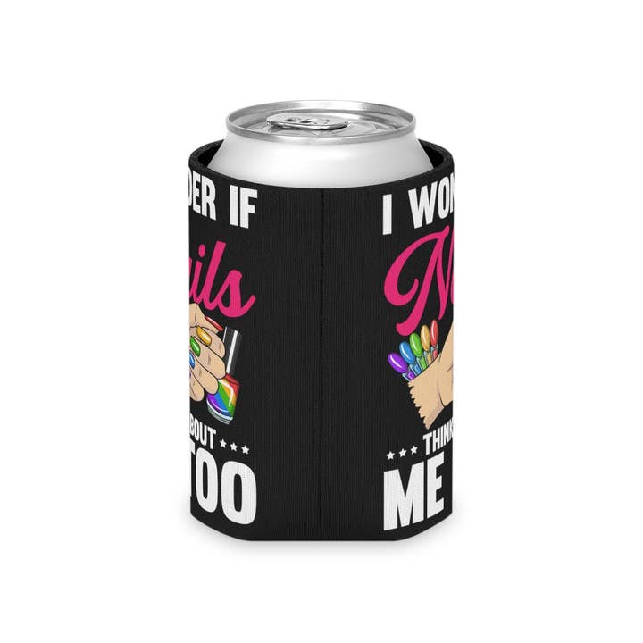 Teegarb LLC - Wholesale Drink Huggers & Koozies - Beer Can Cooler Sleeve Hilarious Cosmetician Cosmetics Foot Scrubbing Leisure Lover Humorous Cosmetologist Beautician Groomer Devotee12