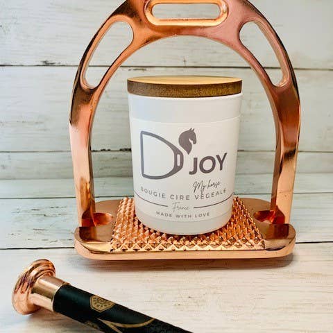 D'JOY by Cheval&Senteurs - Wholesale Jar/Filled Candle - Classic candle "D'Joy My Horse"2