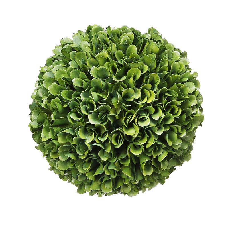 A&B Home Group Inc. - Wholesale Artificial Plant - D6.5" Artificial Boxwood Topiary Ball - Green