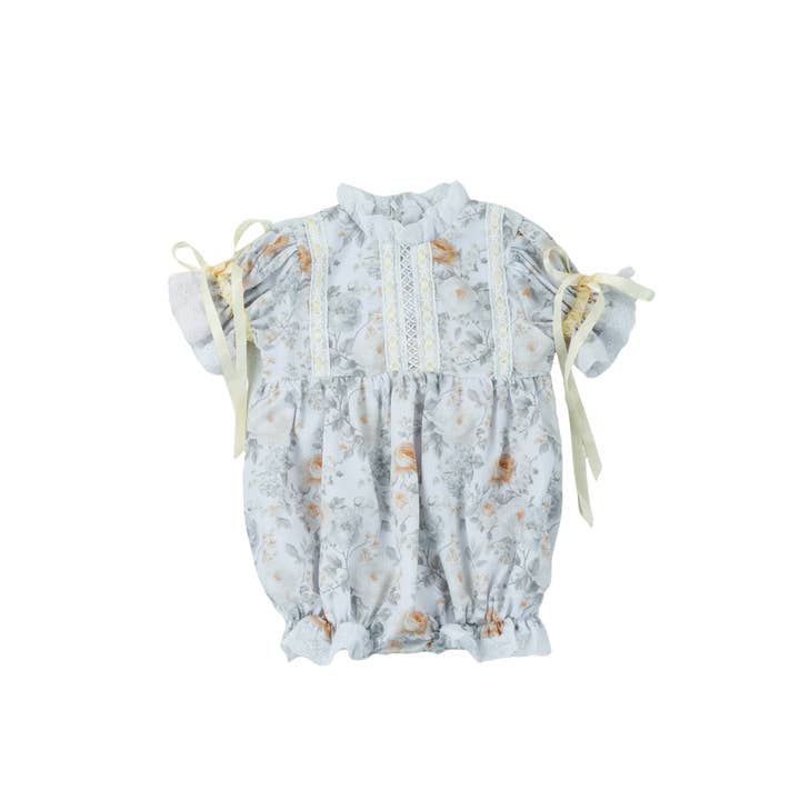 Olive et Ivoire Fleurs Fille Bulle pour la vente par Sugar Dumplin' Kids