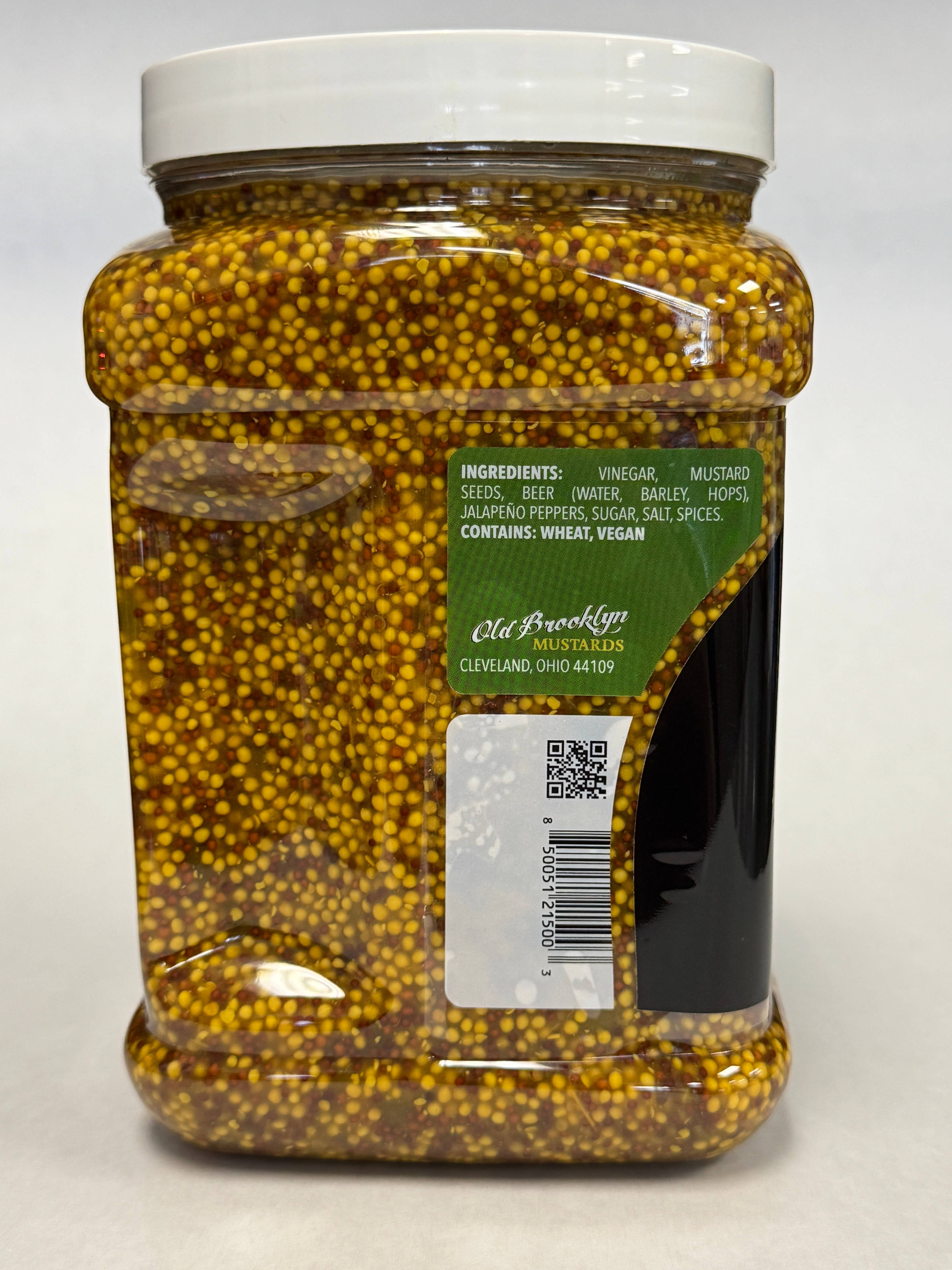 POP Mustards - Wholesale Mustard - POP Mustards ORIGINAL 64 oz Foodservice Tub2