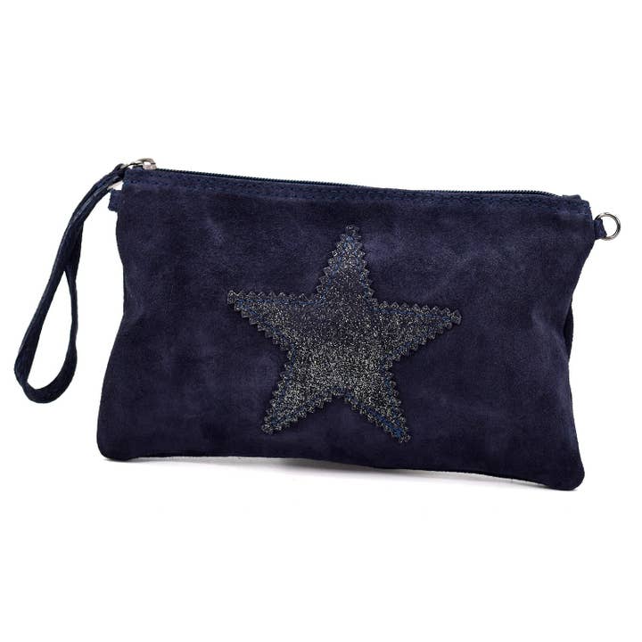 Tempest Designs – wholesale Crossbody bag – Women's – Suede star clutch bag6