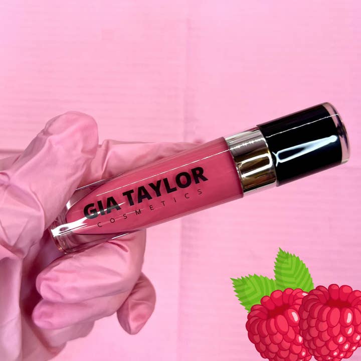 Pink Tinted Raspberry Gloss for wholesale by Shop Gia Taylor LLC.