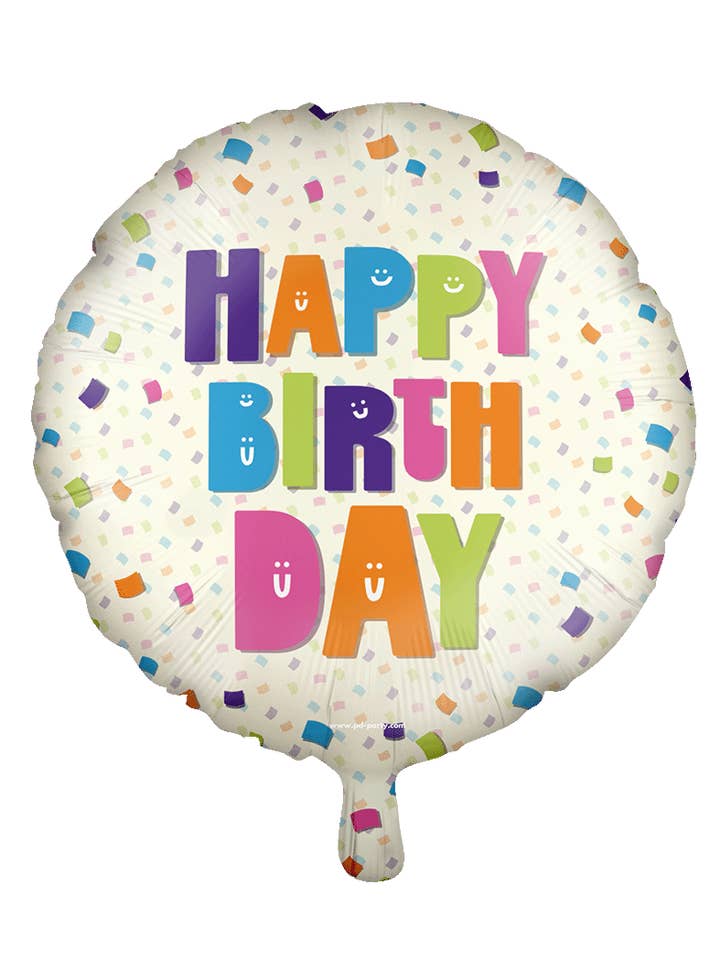 Folieballon - Tillykke med fødselsdagen for engroshandel hos PD Party