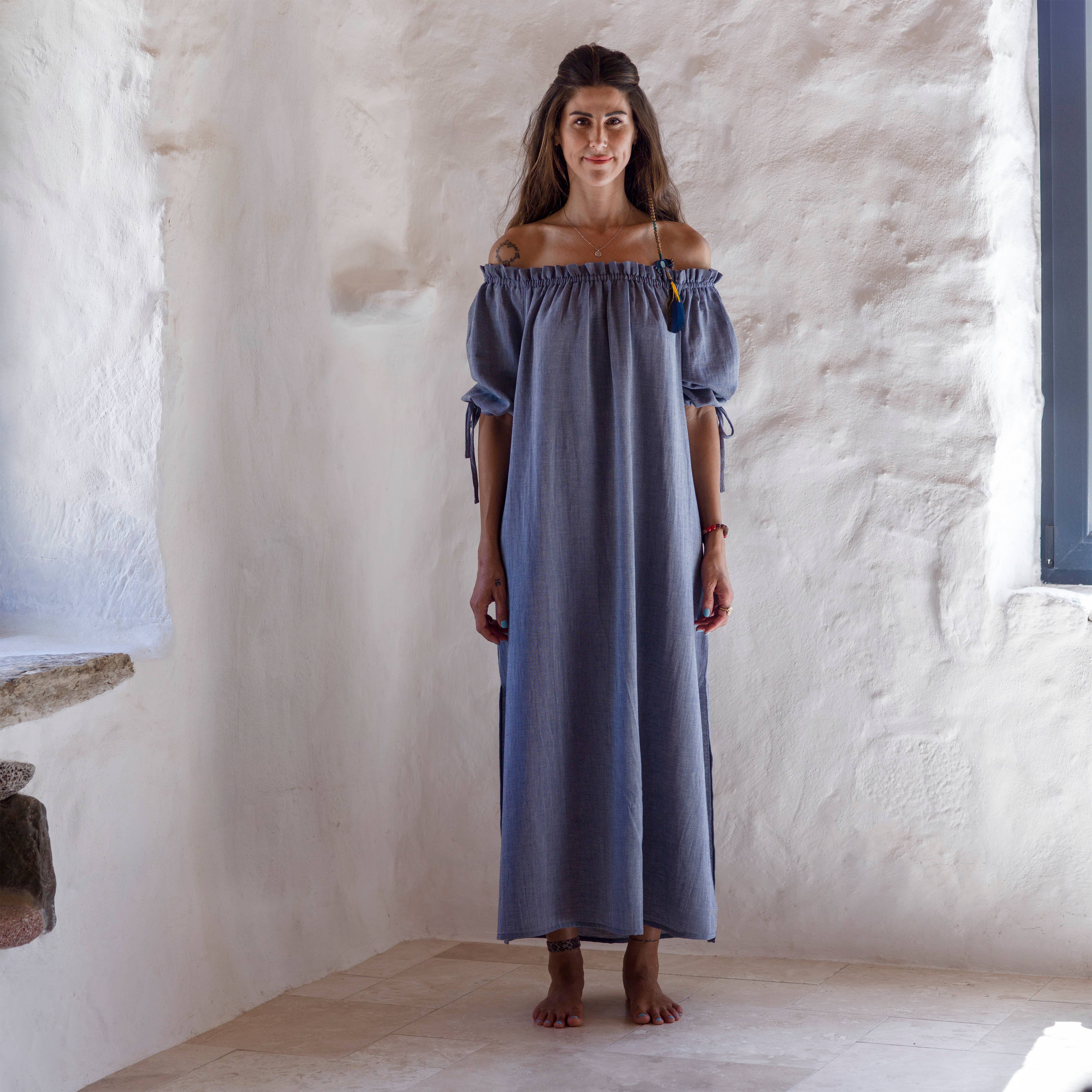 loom.ist - Wholesale Dress - Women's - Sile Off Shoulder Dress17