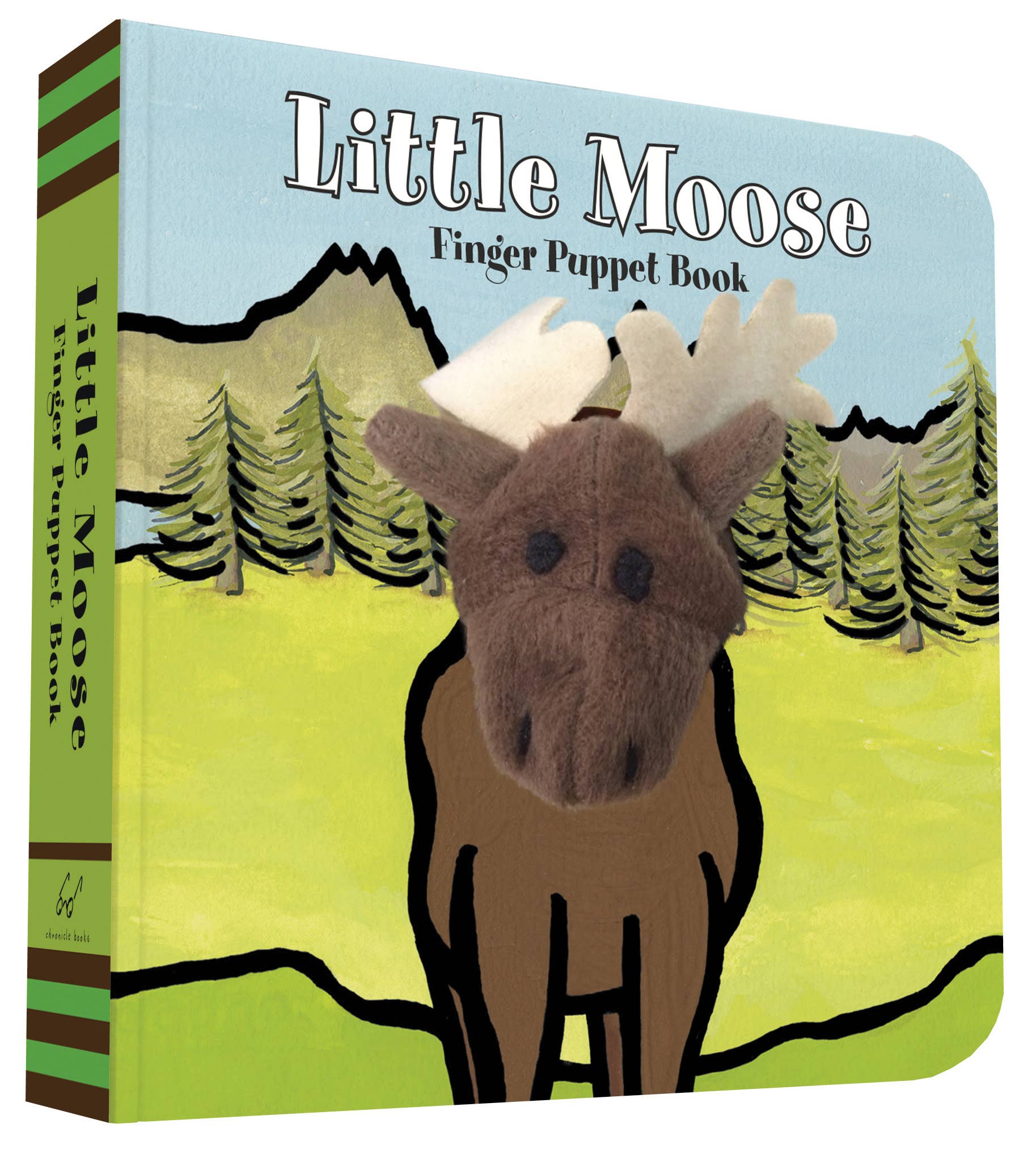 Chronicle Books - Wholesale Baby & Toddler Book (0-2) - Little Moose: Finger Puppet Book2