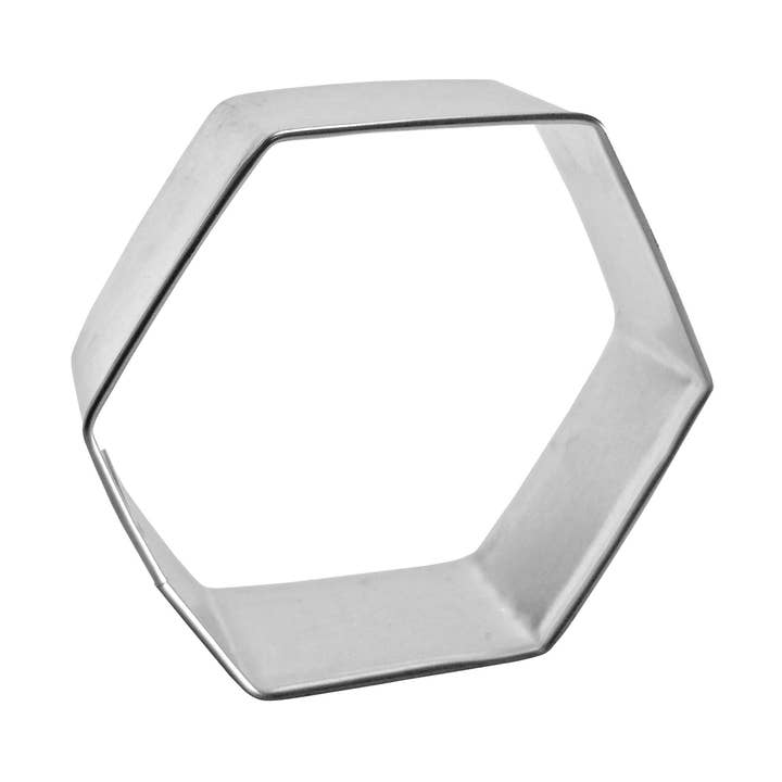 Hexagon 3 inch Cookie Cutter for wholesale by The Cookie Cutter Shop