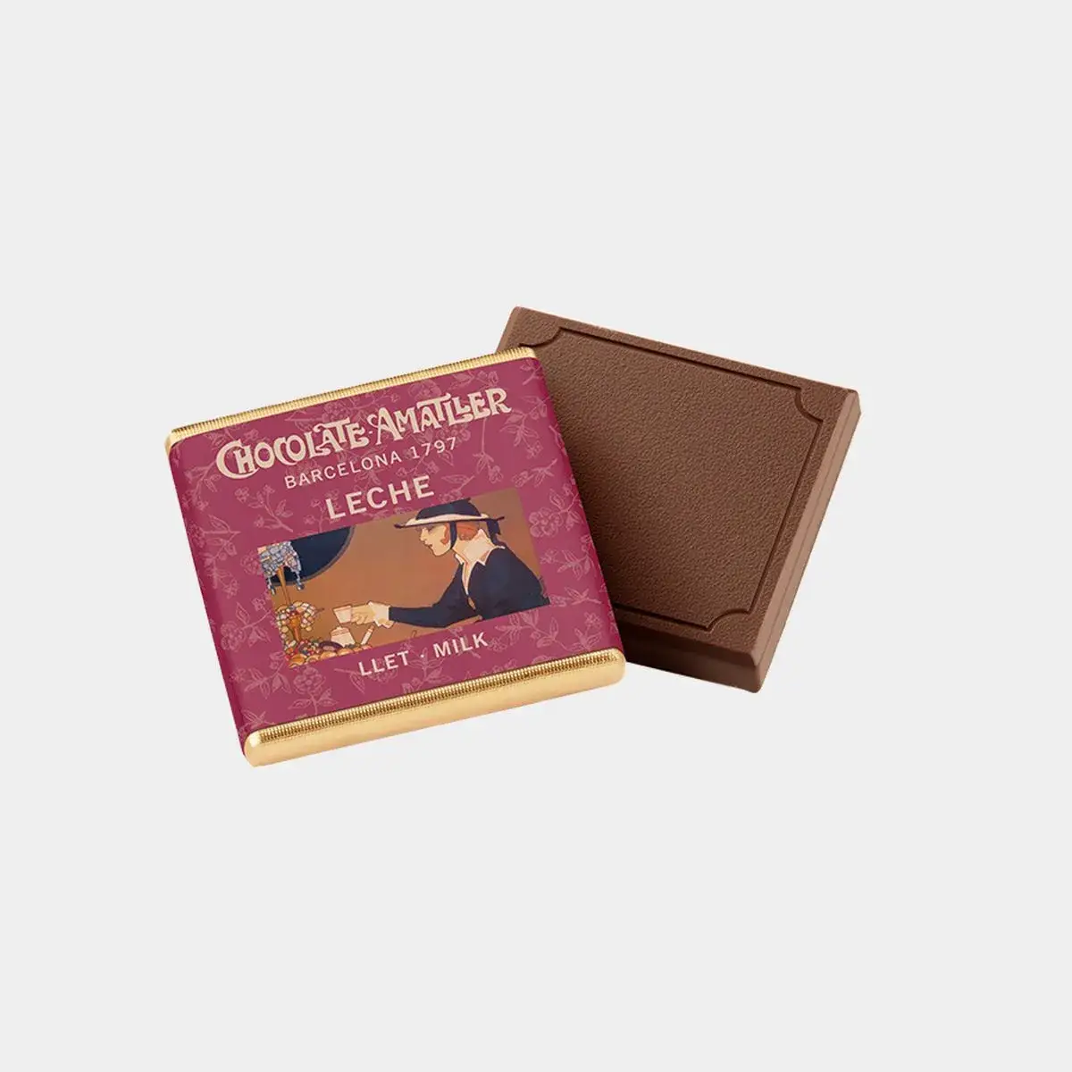 ADG Diffusion – wholesale Chokladkartong – Dispenser för 5 g mjölkchoklad-napolitaner1