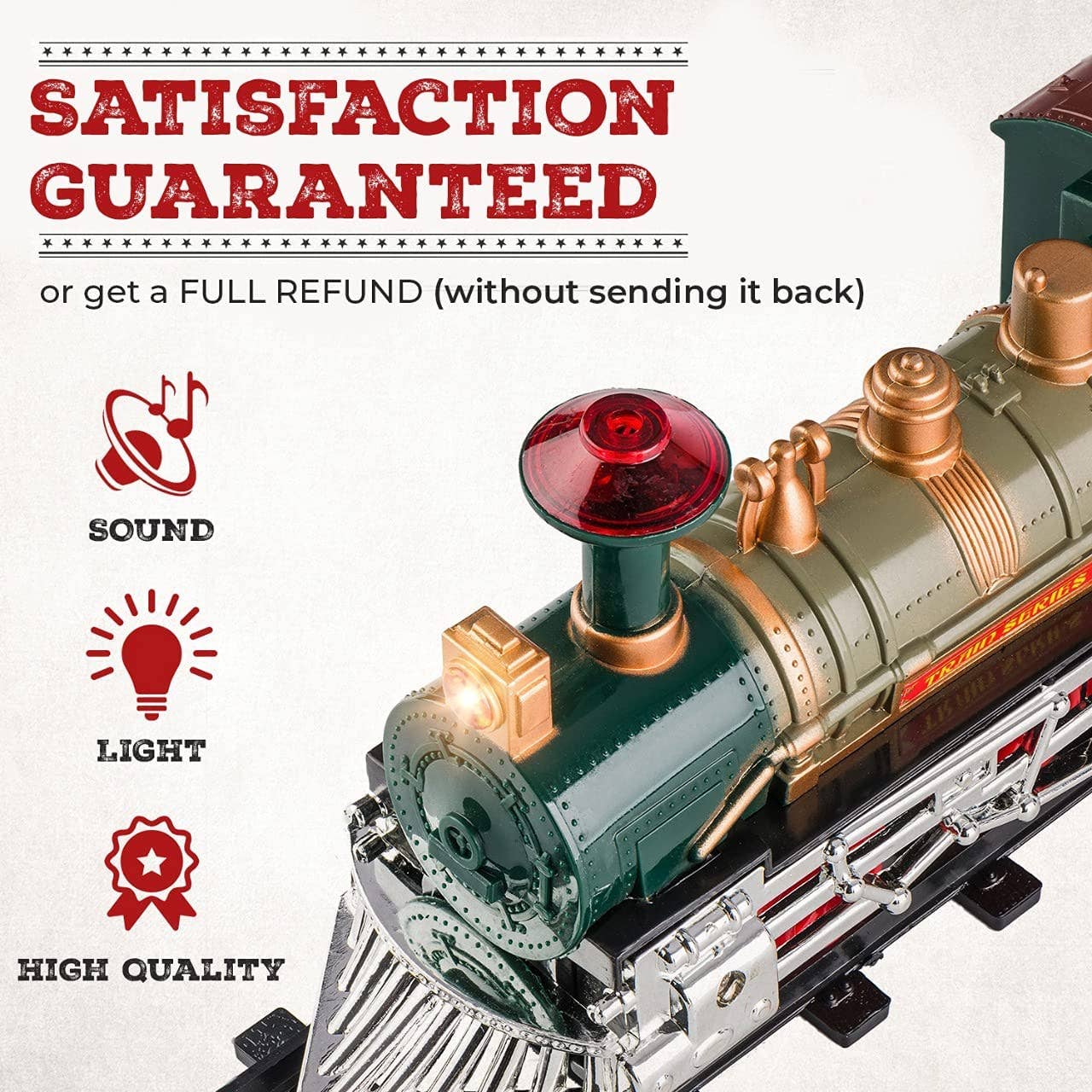 Atlasonix - Vente Lot de jouets – enfant - Ensemble de train électrique, jouet de train électrique, alimenté par batterie4