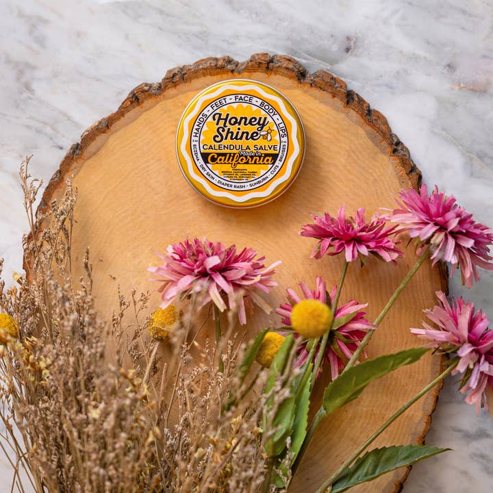 Honey Shine Calendula | Danielle Rae Calendula Co - Vendita all'ingrosso Unguenti/Balsami/Creme curative - Unguento alla calendula Honey Shine3