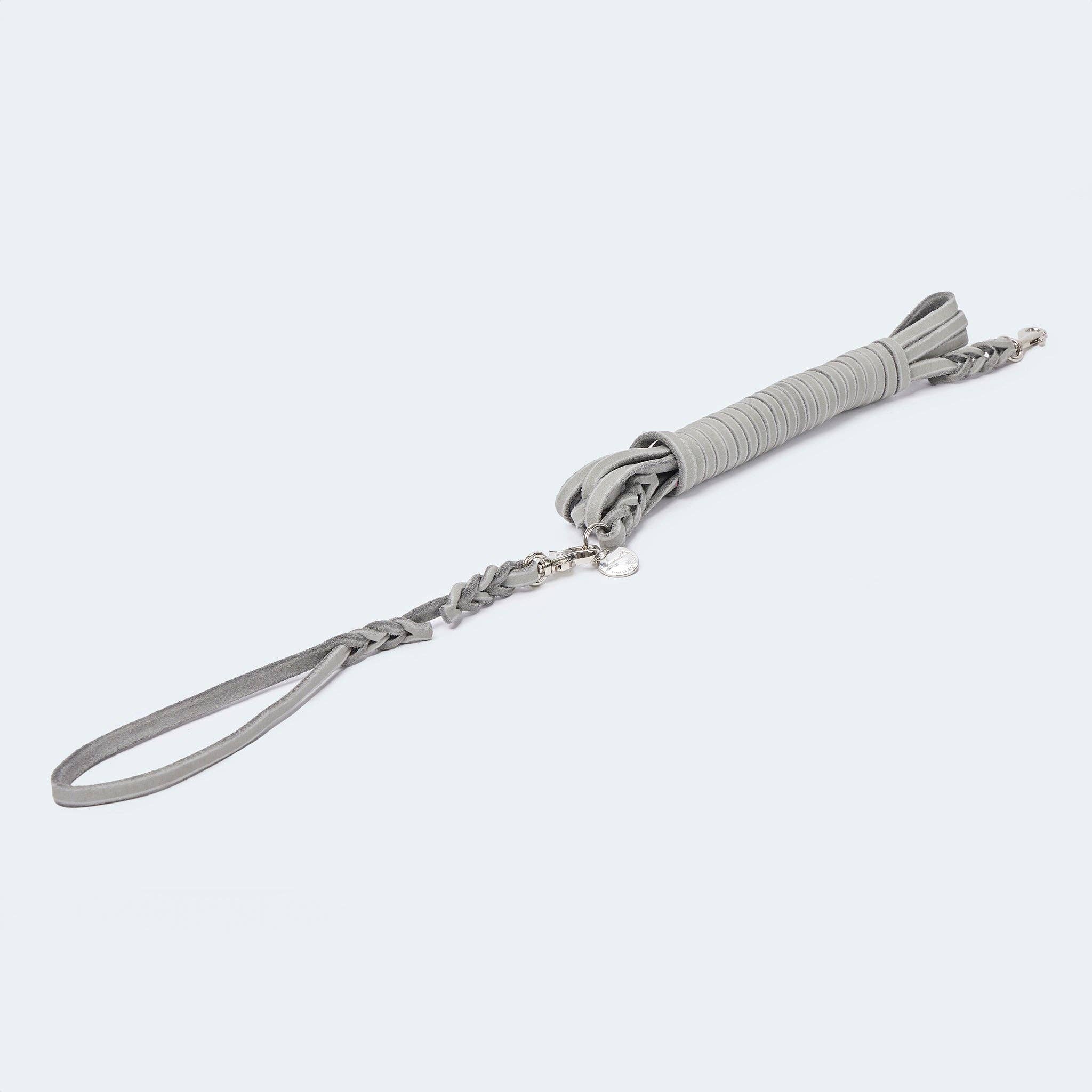 ​​Leopold's Finest for dogs - Wholesale Pet Leash - Dog - Rounded leather tracking leash 5m8