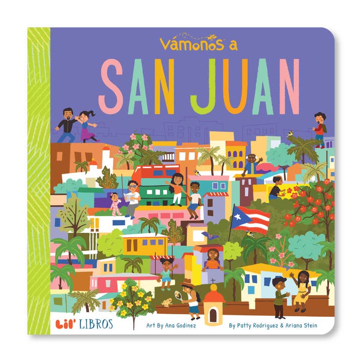 Lil' Libros ~ Bilingual Children's Books & Games - Wholesale Preschool Book (3-5) - VÁMONOS: San Juan (Bilingual: English and Spanish)
