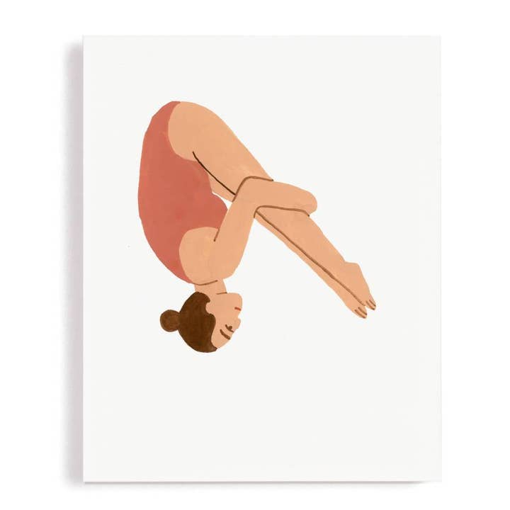 Dykare konsttryck för wholesale av Say Something Cards