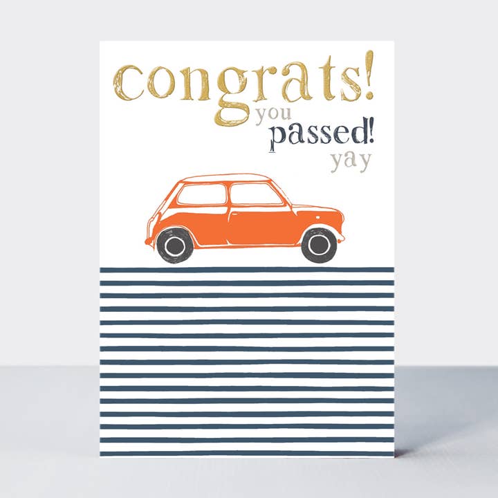 Ebb & Flow - Herzlichen Glückwunsch/Führerscheinprüfung bestanden für den Großhandel von Rachel Ellen Designs