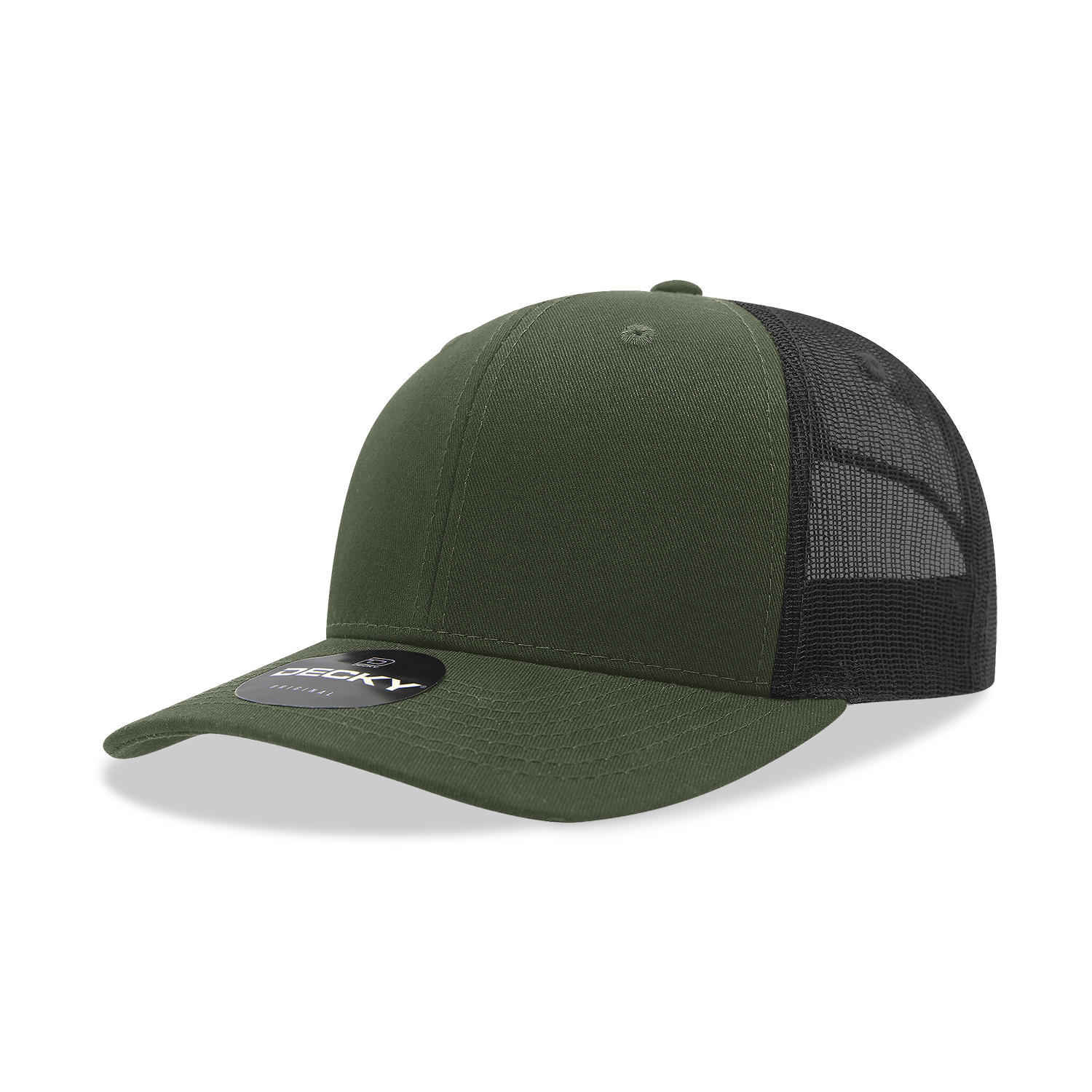 The Park Wholesale - Vente Casquette de camionneur – unisexe - Casquette Trucker classique Decky 6021, 6 panneaux, style mid pro121