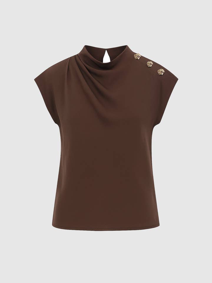 An'ge - Wholesale Knit Top - Women's - TOP KILLIE brown