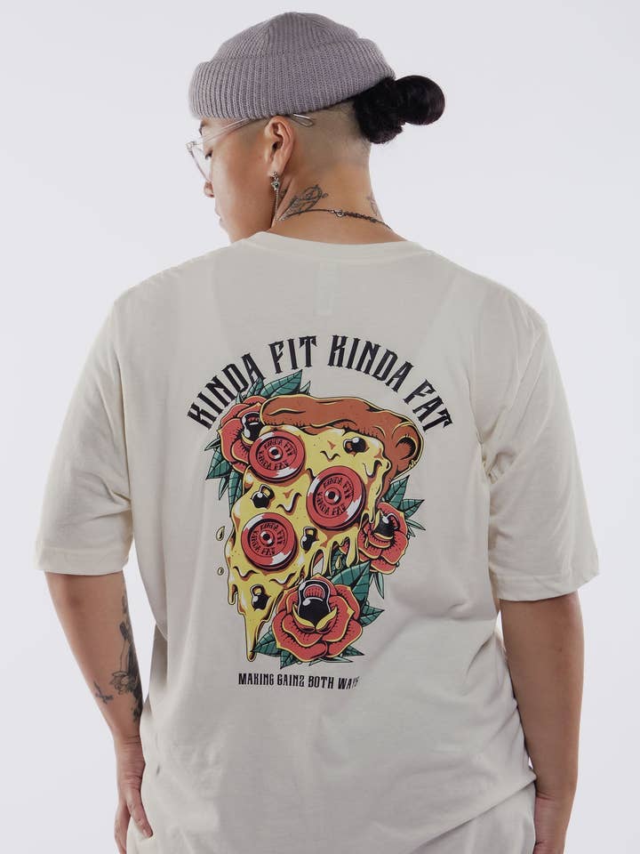 Red Plate Parlor Signature Cotton T-Shirt for wholesale by Kinda Fit Kinda Fat