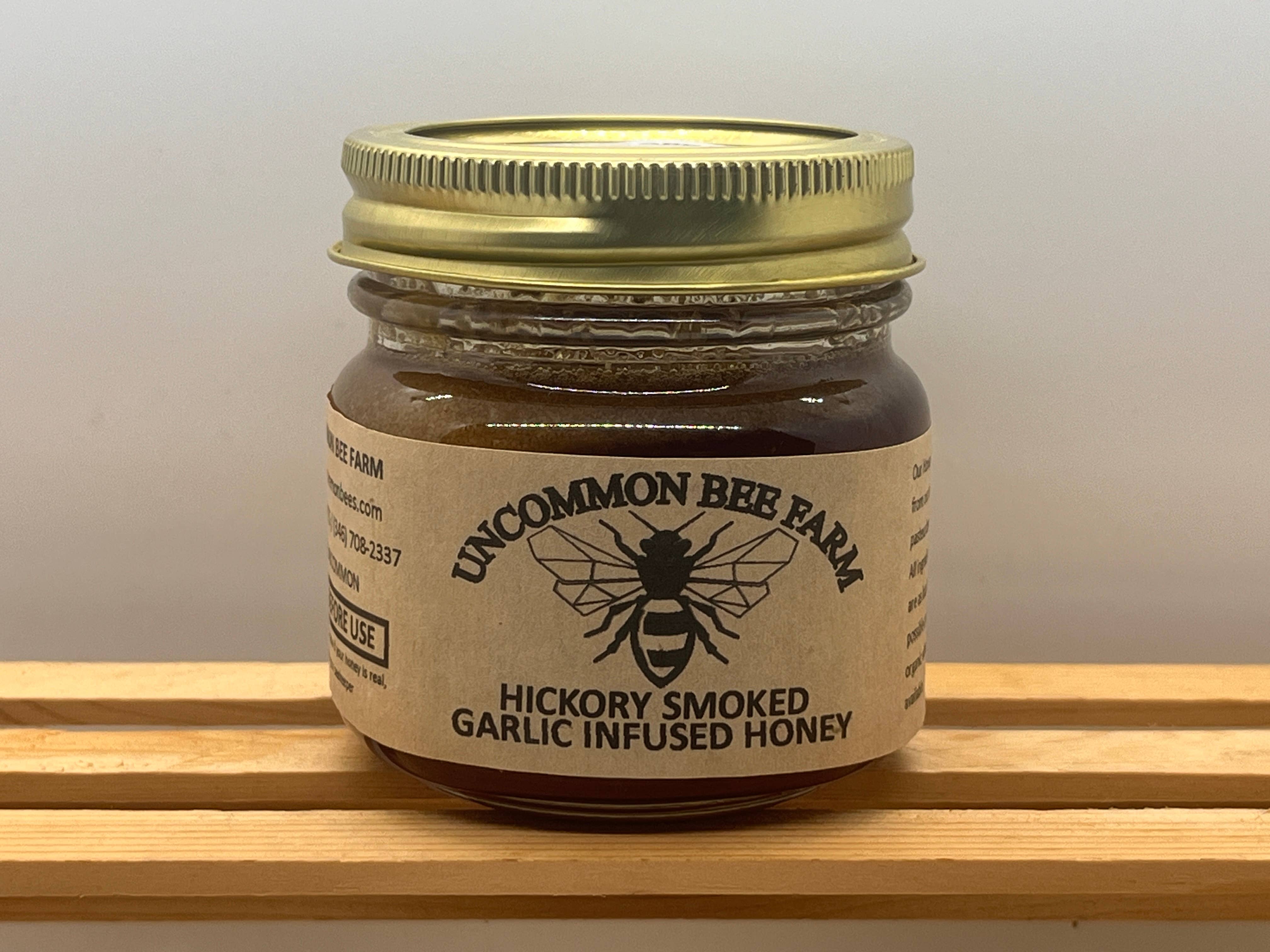 Uncommon Bees - Wholesale Honey - Hickory Smoked Garlic Infused Honey2
