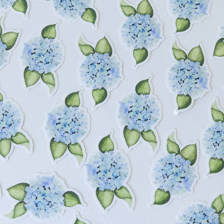 Finding Silver Pennies – Engroshandel Klistermærke – Hydrangea Sticker1