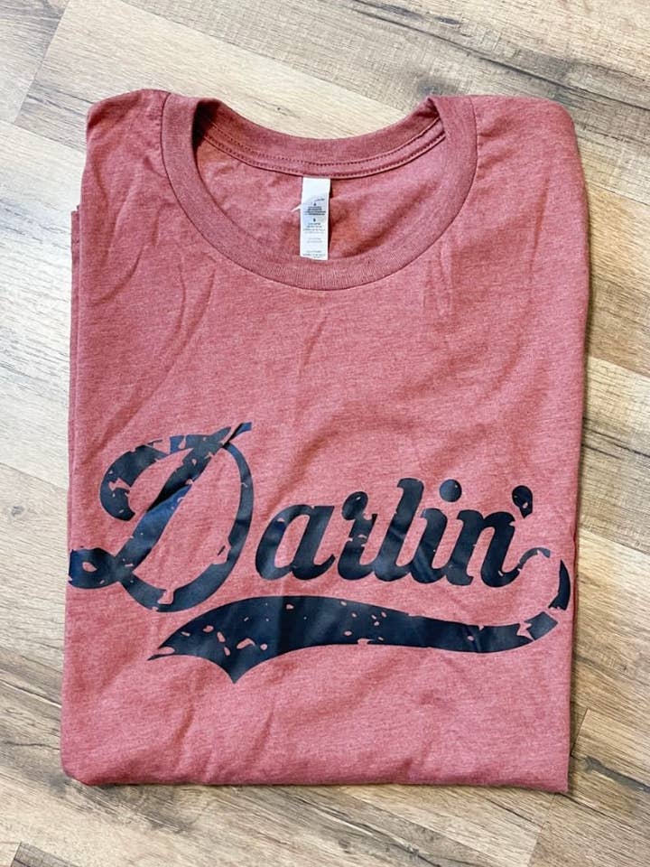 Darlin T-shirt for engroshandel hos Old River Clothing Co.